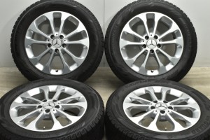 中古 スタッドレス タイヤ ホイール 4本セット 17インチ 6.5J +38 PCD 112215/60R17 96Q メルセデス・ベンツ 純正 ホイール【 ヨコハマ 