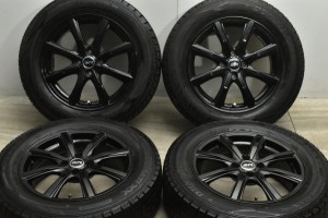 中古 スタッドレス タイヤ ホイール 4本セット 16インチ 6J +40 PCD 100195/65R16 92Q レアマイスター 製ホイール【 ダンロップ 製 スタ