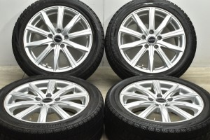 中古 スタッドレス タイヤ ホイール 4本セット 17インチ 7J +45 PCD 114.3215/50R17 91Q ブリヂストン 製ホイール【 ブリヂストン 製 ス