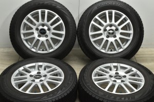 中古 スタッドレス タイヤ ホイール 4本セット 15インチ 6J +47 PCD 112195/65R15 91Q MONZA JAPAN 製ホイール【 ブリヂストン 製 スタッ