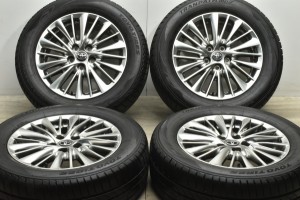 中古タイヤホイール 4本セット 17インチ 6.5J +33 PCD 114.3 225/60R17 99H トヨタ 30 アルファード ヴェルファイア 後期 純正 【2023年