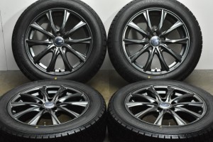 中古 スタッドレス タイヤ ホイール 4本セット 17インチ 7J +38 PCD 114.3215/55R17 94Q BADX 製ホイール【 グッドイヤー 製 スタッドレ