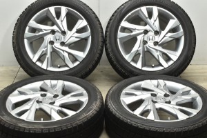 中古 スタッドレス タイヤ ホイール 4本セット 16インチ 6J +53 PCD 100185/55R16 83Q ホンダ 純正 ホイール【 ブリヂストン 製 スタッド