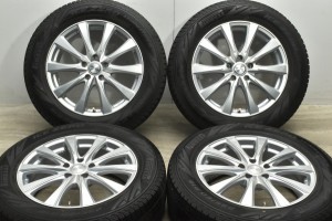 中古 スタッドレス タイヤ ホイール 4本セット 18インチ 7J +40 PCD 114.3235/60R18 107H Weds 製ホイール【 ピレリ 製 スタッドレスタイ