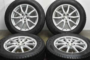 中古 スタッドレス タイヤ ホイール 4本セット 17インチ 7J +48 PCD 114.3225/65R17 102Q BIGWAY 製ホイール【 ヨコハマ 製 スタッドレス