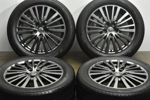 中古タイヤホイール 4本セット 18インチ 7.5J +55 PCD 114.3 225/55R18 98V ニッサン 純正 ホイール【 ブリヂストン 製 タイヤ付き】