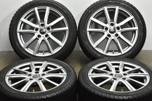 中古 スタッドレス タイヤ ホイール 4本セット 17インチ 7J +38 PCD 114.3225/45R17 91Q レアマイスター 製ホイール【 ヨコハマ 製 スタ