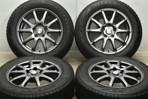 中古 スタッドレス タイヤ ホイール 4本セット 16インチ 6.5J +38 PCD 114.3205/60R16 92Q トレジャーワンカンパニー 製ホイール【 ブリ