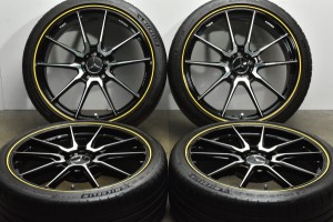 中古タイヤホイール 4本セット 19インチ 8J +36 PCD 112 235/35R19 91Y TWS EXspur EX-fMII Monoblock エクスパー・エックスフォーエムツ