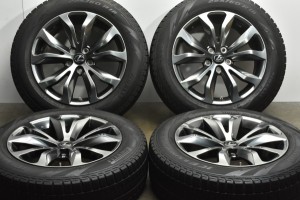 中古 スタッドレス タイヤ ホイール 4本セット 18インチ 7.5J +39 PCD 114.3225/60R18 100Q レクサス 純正 ホイール【 ピレリ 製 スタッ