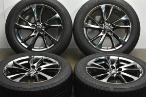 【中古】タイヤホイール4本セット 17インチ 225/55R17 97Y ニッサン 純正【中古ホイール】【TU24042417】