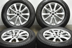 中古 スタッドレス タイヤ ホイール 4本セット 17インチ 7J +38 PCD 114.3225/65R17 102Q ホットスタッフ 製ホイール【 ヨコハマ 製 スタ