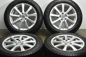 中古 スタッドレス タイヤ ホイール 4本セット 18インチ 7J +53 PCD 114.3225/60R18 100Q レアマイスター 製ホイール【 ヨコハマ 製 スタ