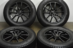 中古 スタッドレス タイヤ ホイール 4本セット 17インチ 7J +38 PCD 114.3225/65R17 102Q ホットスタッフ 製ホイール【 ブリヂストン 製 