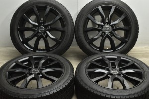 中古 スタッドレス タイヤ ホイール 4本セット 18インチ 7.5J +53 PCD 114.3225/50R18 95Q 阿部商会 製ホイール【 グッドイヤー 製 スタ