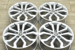 中古ホイール 4本セット 17インチ 6.5J +35 PCD 114.3 トヨタ 純正 ホイール