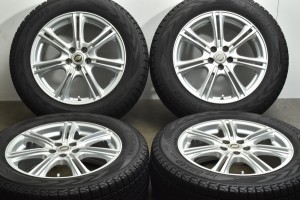 中古 スタッドレス タイヤ ホイール 4本セット 17インチ 7J +48 PCD 100225/60R17 99Q STRANGER 【 ヨコハマ 製 スタッドレスタイヤ付き