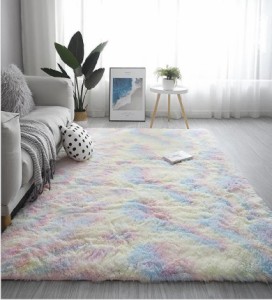  カーペット洗える ラグ 畳 ラグマット シャギーラグ 絨毯  17色×5サイズから選べる ミックスカラー リビング ダイニング