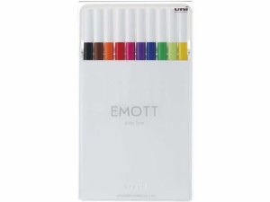 三菱鉛筆 EMOTT(エモット) 10色セット NO.1 PEMSY10C.NO1