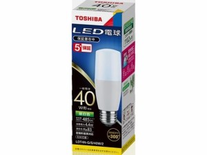 東芝 LED電球40W相当 485lm 昼白色 LDT4N-G S 40W 2