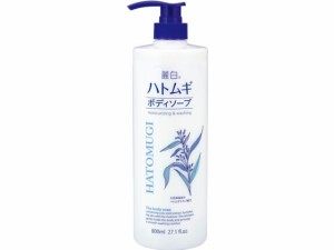 熊野油脂 麗白 ハトムギ ボディソープ 本体 800mL