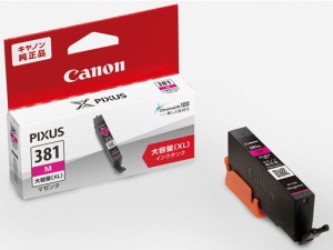 CANON インクタンク マゼンタ 大容量 BCI-381XLM 2328C001