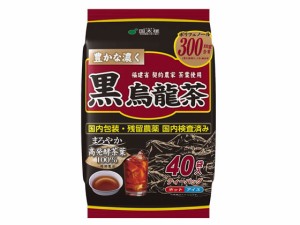 国太楼 豊かな濃く 黒烏龍茶ティーバッグ 40袋入