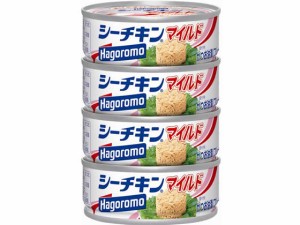 はごろもフーズ シーチキン マイルド 70g×4缶 0652