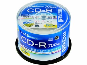 マクセル CD-R700MB ホワイト 50枚 CDR700S.WP.50SP