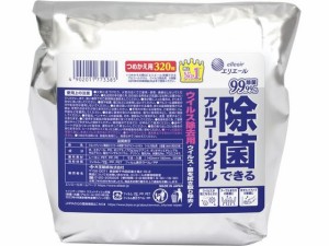 大王製紙 エリエール除菌できるアルコールタオル ウイルス除去用 詰替用