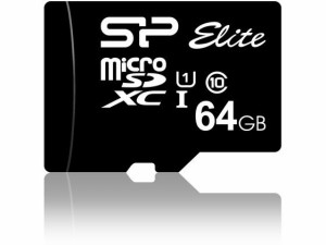 シリコンパワー microSDXC 64GB SP064GBSTXBU1V10SP