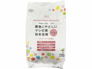 ジーエバー 環境にやさしいヤシの実粉末洗剤柔軟剤入り900G