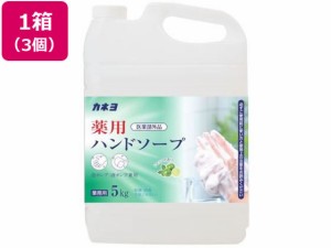 カネヨ石鹸 カネヨ 薬用ハンドソープ 5kg×3個