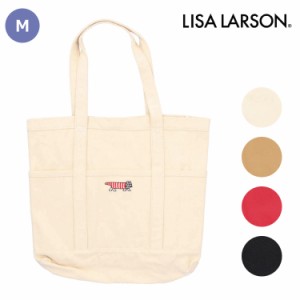 Lisa Larson トートバッグ M マイキー ビッグトート バッグ 綿ツイル A4バッグ マルシェバッグ 刺繍 帆布 男女兼用 猫 ネコ 鞄 LTMK-02 