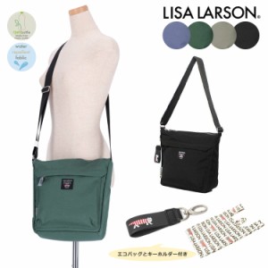 Lisa Larson タテ型 ショルダー バッグ マイキー ショルダーバッグ 深型 軽撥水加工 軽量 男女兼用 猫 ネコ 旅行 鞄 メンズ レディース 