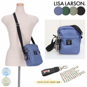 Lisa Larson タテ型 ミニショルダー マイキー ショルダーバッグ ミニショルダーバッグ 軽撥水加工 バッグ 軽量 男女兼用 猫 ネコ 旅行 鞄