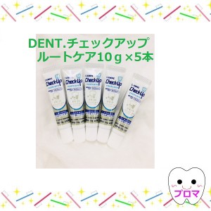 ◆お試し品◆数量限定◆ライオンDENTチェックアップ【ルートケア】10ｇ×5本セット　※お一人点のみ