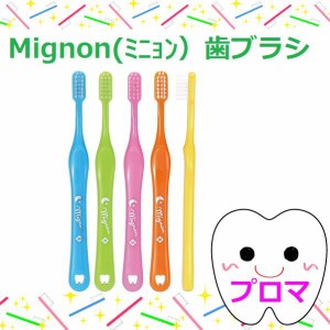 Mignonミニョン　歯ブラシ　Ｓ(やわらかめ）25本セット（色はおまかせ）送料無料(メール便）