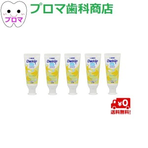 送料無料　◆ライオン　ＤＥＮＴチェックアップジェル60g【バナナ】5本セット お一人様2点まで