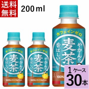 やかんの麦茶 FROM 爽健美茶 200ml PET 送料無料 合計 30 本（30本×1ケース）ペットボトル 送料無料 ペットボトル 麦茶 送料無料 送料込