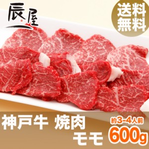 神戸牛 焼肉 モモ 600g（約3-4人前）  冷蔵
