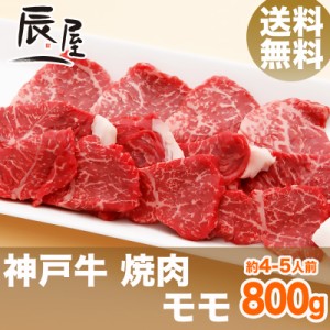 神戸牛 焼肉 モモ 800g（約4-5人前） 送料無料  冷蔵