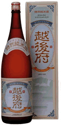 白龍　越後府　特別純米酒1800ml　白龍酒造