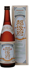 白龍 越後府 特別純米酒720ml　白龍酒造[取り寄せ商品]