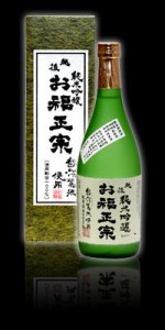 お福正宗 純米吟醸 越淡麗米100％使用 720ml　お福酒造
