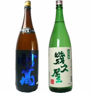 妙高 旨口四段仕込 本醸造 1.8Lと五代目 幾久屋 1.8L日本酒 2本 飲み比べセット