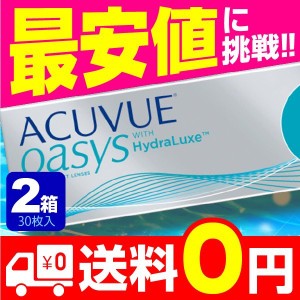 ワンデーアキュビュー オアシス 30枚入 2箱 コンタクトレンズ 1day 1日使い捨て ワンデー ジョンソン&ジョンソン ネット 通販