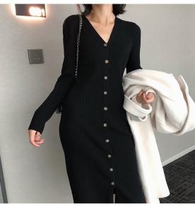 ニット ワンピ フロント ボタンの通販 Au Pay マーケット