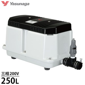 安永エアポンプ エアーポンプ LW-250N3 (三相200V/250L)
