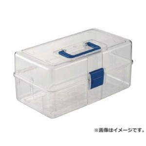 TRUSCO 透明工具箱 中皿なし フリータイプ TCRBOXF [r20][s9-010]